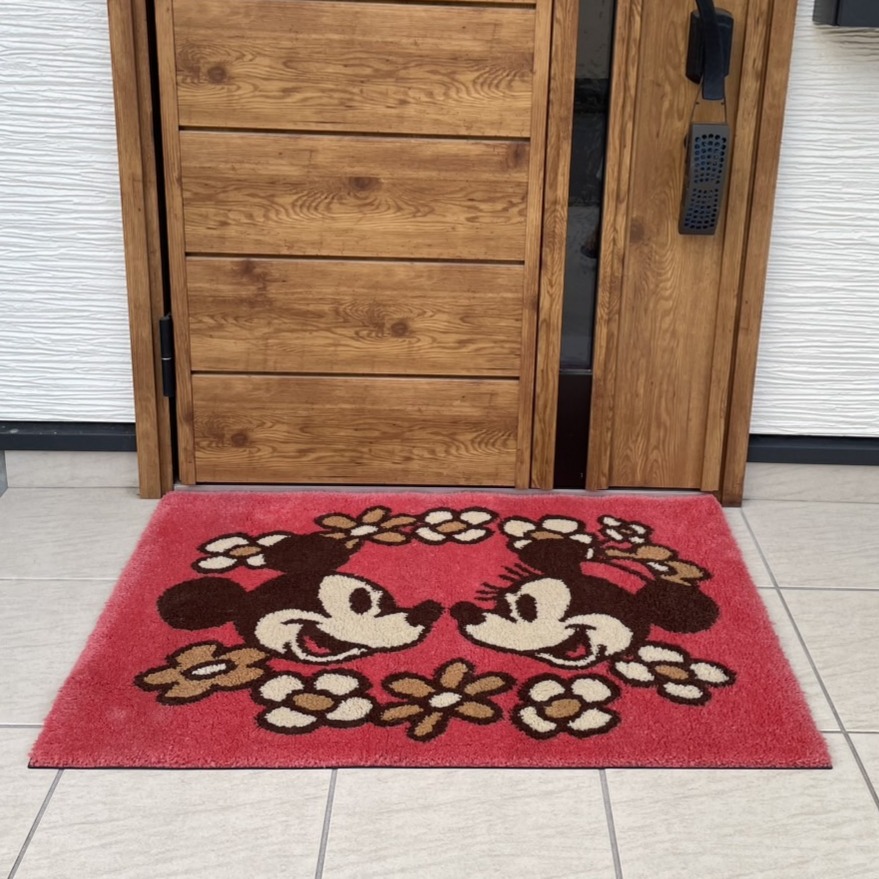 家庭用玄関マットディズニーデザイン